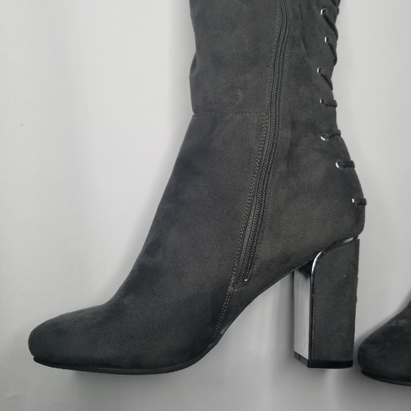 Over the knee BOOTS SEXY CONVERTABLE SHOES SIZE 9 - Picture 5 of 7